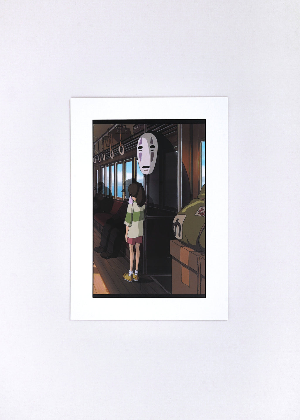 Spirited Away Artcut — (No-Face & Chihiro) 069