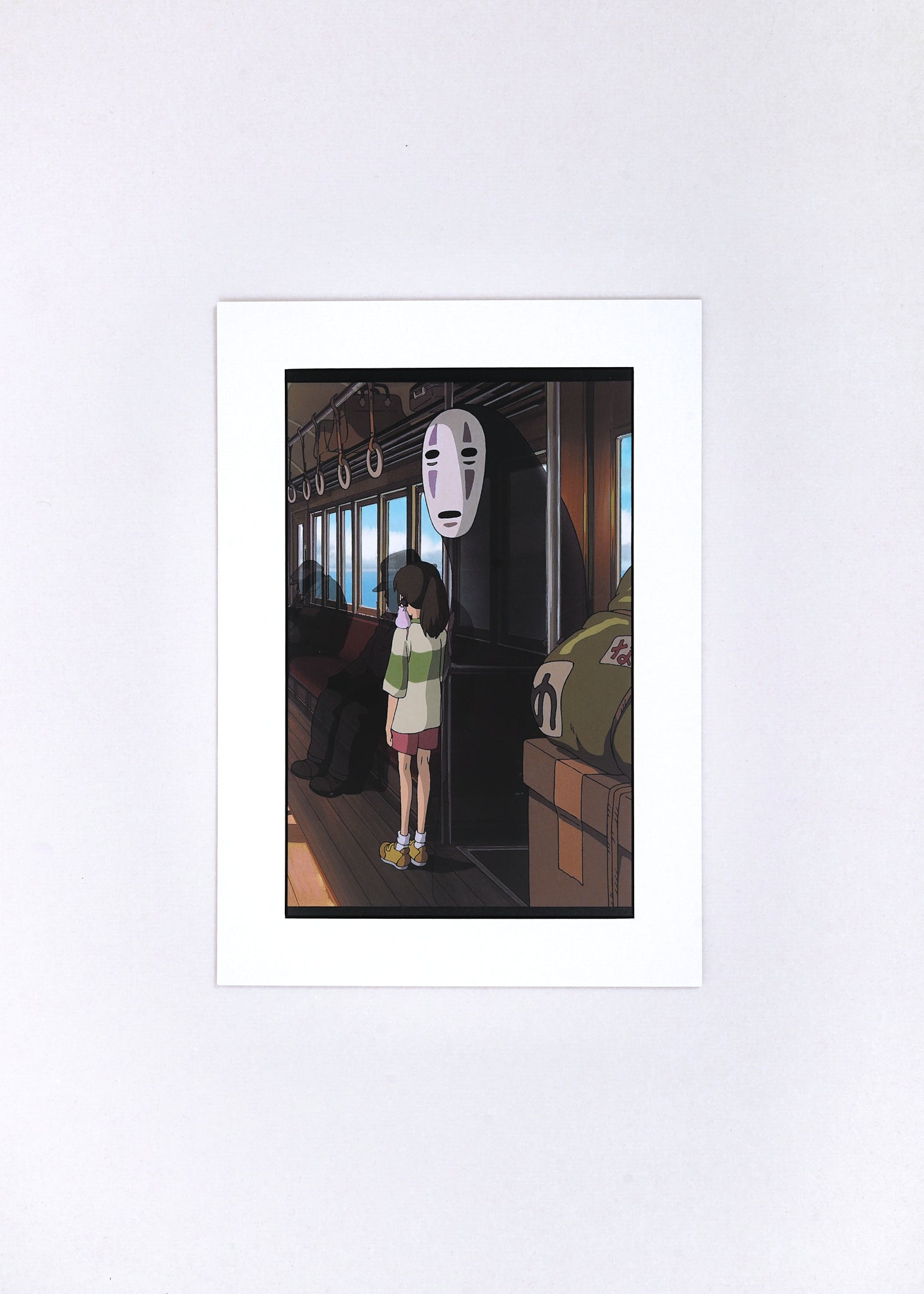 Spirited Away Artcut — (No-Face & Chihiro) 069