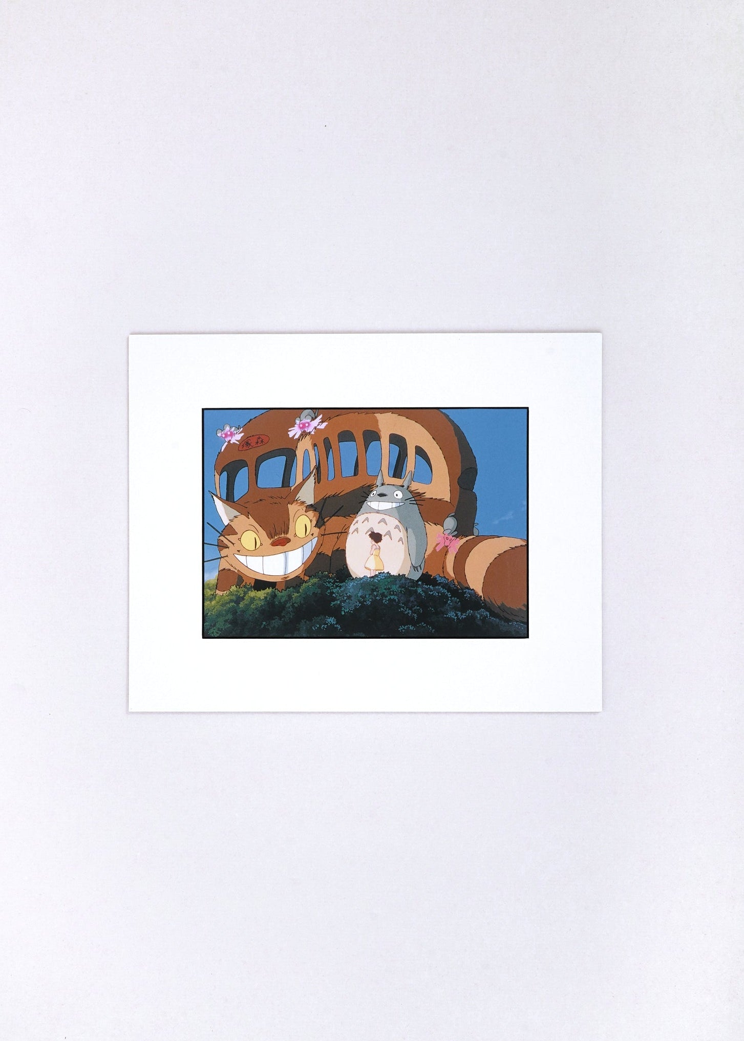 My Neighbor Totoro Artcut — (Catbus, Totoro & Mei) 074