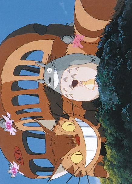 My Neighbor Totoro Artcut — (Catbus, Totoro & Mei) 074